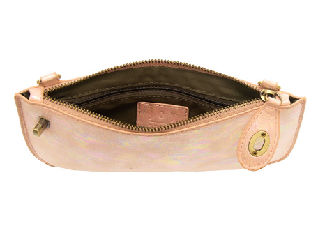 Holographic Mini Wristlet Crossbody - Joy Susan