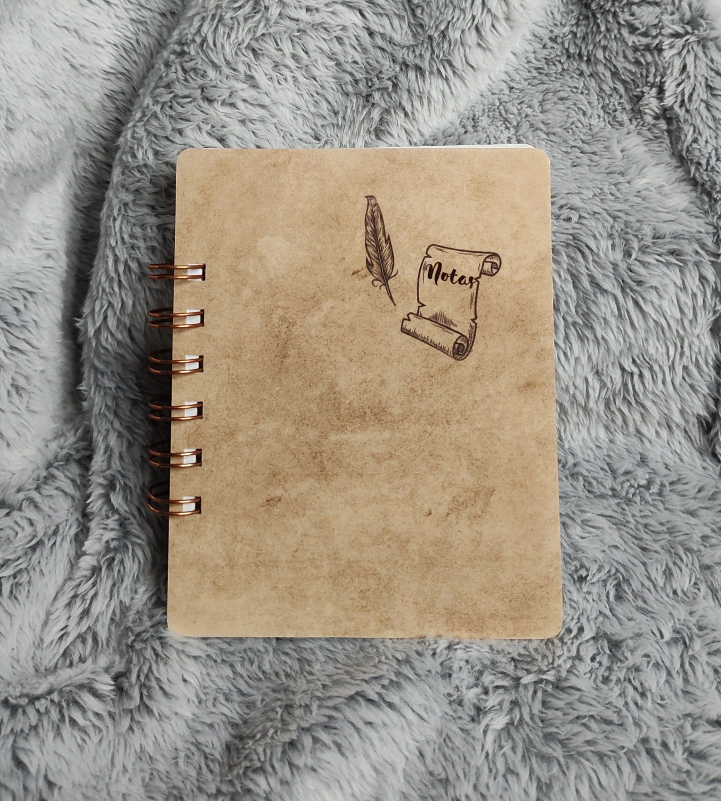 Mini Libreta de Notas Beige