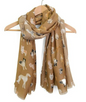 Mixed dog Breed Scarf - Tan | Joy Susan