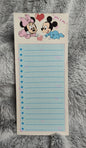 Notepad de Mickey y Minnie