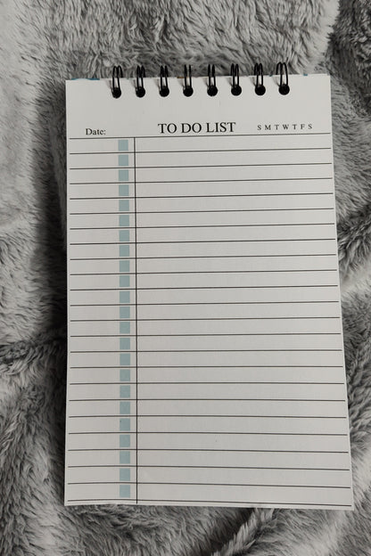 Notepad "To Do List" Castillo - Tapa Blanda - 5.5 x 8.5