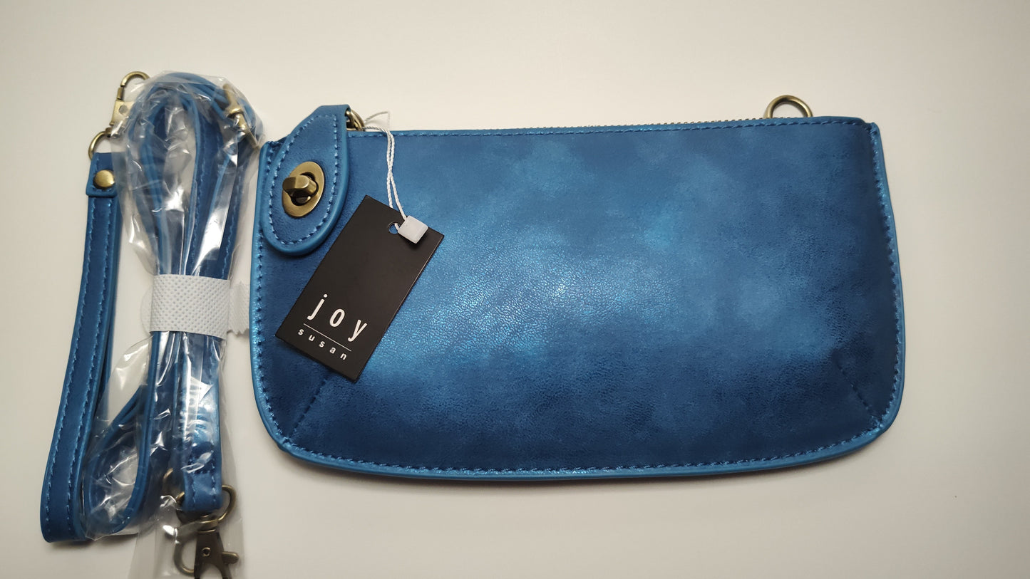 Lux Crossbody Wristlet Clutch